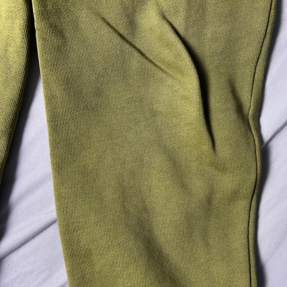 Tommy Hilfiger Mens Olive Green Crewneck Sweatshirt Cotton French Terry M